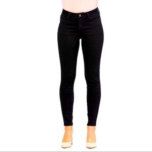 Judy Blue mid rise black skinny jeans REG & PL